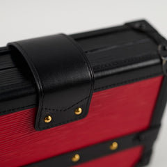 Louis Vuitton Petite Malle Red Epi Leather