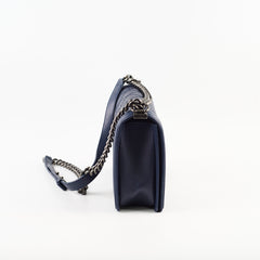 Chanel New Medium Boy Navy