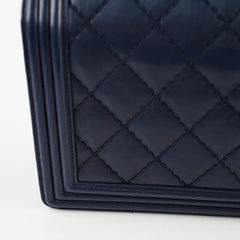 Chanel New Medium Boy Navy