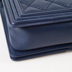 Chanel New Medium Boy Navy