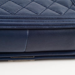 Chanel New Medium Boy Navy