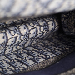 Christian Dior Medium Book Tote Oblique Navy