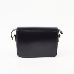 Celine Teen Triompe Shiny Calfskin Black