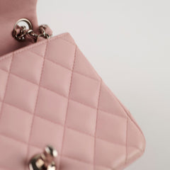 Chanel Lambskin Mini Square Light Pink