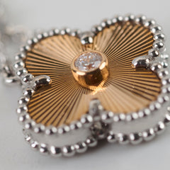 Van Cleef & Arpels Vintage Alhambra 2024 Holiday Limited Edition Pendant Necklace