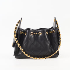 Chanel 25 Mini Black Caviar