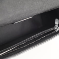 Louis Vuitton Steamer Wearable Wallet Taurillion Monogram Black