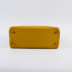 Hermes Kelly 28 Togo Leather Jaune Ambre GHW Y stamp