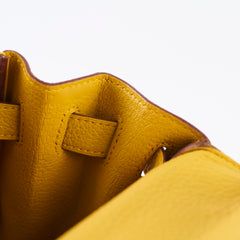 Hermes Kelly 28 Togo Leather Jaune Ambre GHW Y stamp