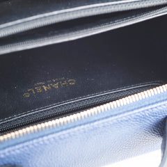 Chanel Filligree Vanity Navy/Black