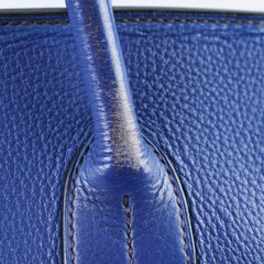 Hermes Shoulder Birkin JPG Blue J in Square