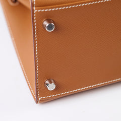 Hermes Kelly 28 Gold PHW D Stamp