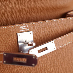 Hermes Kelly 28 Gold PHW D Stamp