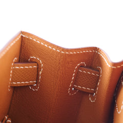 Hermes Kelly 28 Gold PHW D Stamp