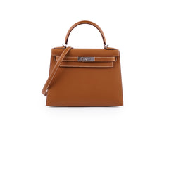 Hermes Kelly 28 Gold PHW D Stamp