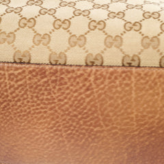 Gucci GG Canvas Hobo Shoulder Bag Brown