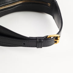 Gucci GG Marmont Half-Moon Bag Black