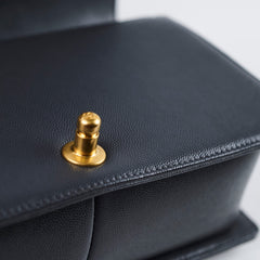 Chanel Old Medium Boy Grey Microchip