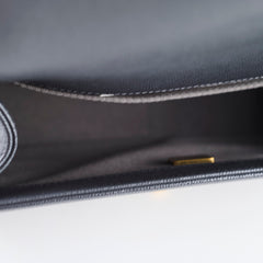 Chanel Old Medium Boy Grey Microchip