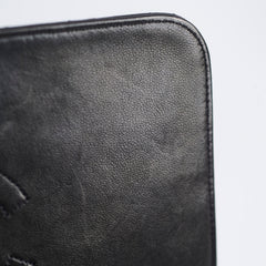 Chanel 24k Vintage Flap Lambskin Black
