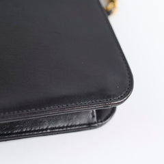 Chanel 24k Vintage Flap Lambskin Black