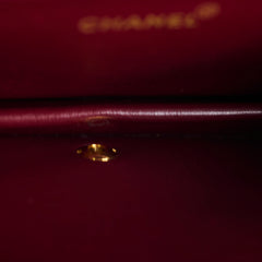 Chanel 24k Vintage Flap Lambskin Black