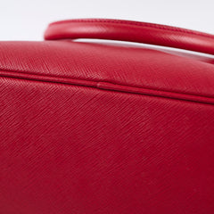 Prada Saffiano Medium Tote Red