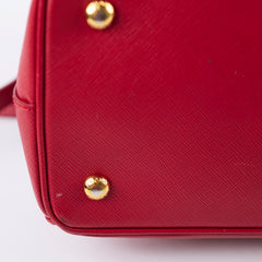 Prada Saffiano Medium Tote Red