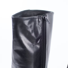 Chanel Boots 37.5 Black