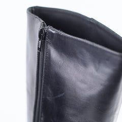 Chanel Boots 37.5 Black