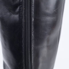 Chanel Boots 37.5 Black