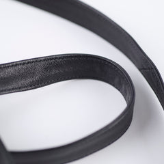 Chanel 25A Suede Mini Crossbody Black/Camel (Microchipped)