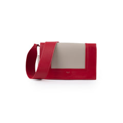 Celine Medium Frame Bag Red/Grey