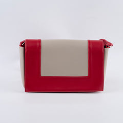 Celine Medium Frame Bag Red/Grey