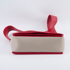 Celine Medium Frame Bag Red/Grey
