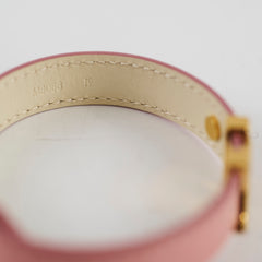 Louis Vuitton Iconic Bracelet Light Pink Size 19