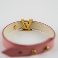 Louis Vuitton Iconic Bracelet Light Pink Size 19