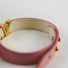 Louis Vuitton Iconic Bracelet Light Pink Size 19
