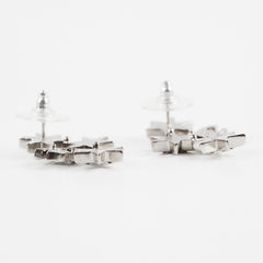 Chanel Triple Stars Cluster Stud Earrings