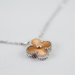 Van Cleef & Arpels Vintage Alhambra 2024 Diamond Holiday Pendant