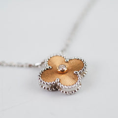Van Cleef & Arpels Vintage Alhambra 2024 Diamond Holiday Pendant