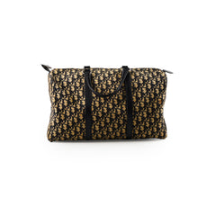 Dior Vintage Duffle Bag Canvas Oblique