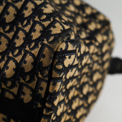 Dior Vintage Duffle Bag Canvas Oblique