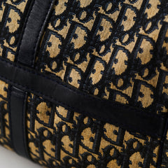 Dior Vintage Duffle Bag Canvas Oblique