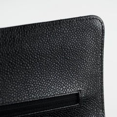 Chanel Medium/Large Caviar Double Classic Flap Black 2021 Microchipped