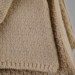 Chanel Cream Scarf 100% Cashmere