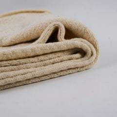Chanel Cream Scarf 100% Cashmere