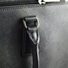 Prada Large Galleria Bag Black Saffiano, Black Hardware