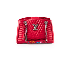 Louis Vuitton New Wave Chain Tote Red