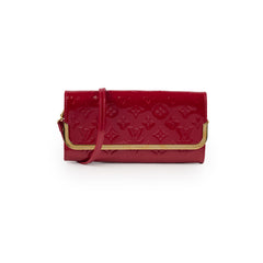 Louis Vuitton Rossmore MM Clutch Red Vernis